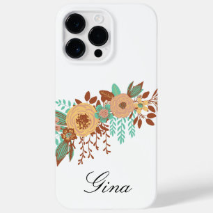 Modern Boho Floral Case-Mate iPhone 14 Pro Max Case