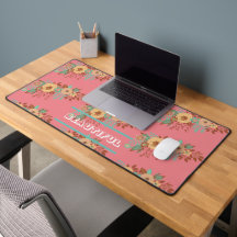 Modern Boho Floral Pink 
