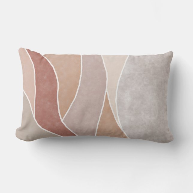 Modern Boho Lumbar Cushion (Front)
