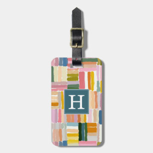 Modern Boho Texture Luggage Tag