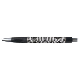 Modern bold Abstract Monochrome Geometric Pattern