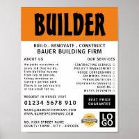 Modern Bold, Building Firm, Builders Advertising