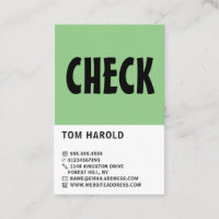 Modern Bold, Chess Club, Chess Player/Teacher