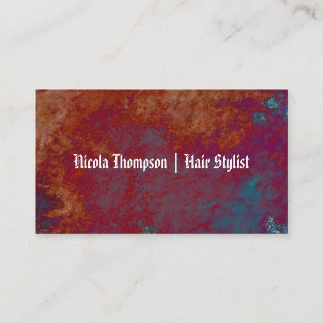 Modern Bold Creative Business Card (Front)