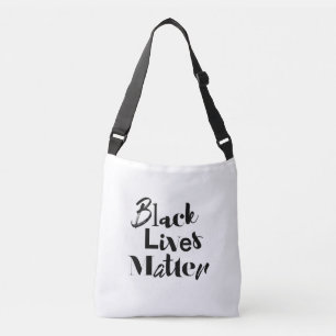 Modern, bold, different design Black Lives Matter Crossbody Bag