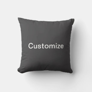 Modern Bold Editable Name, Business or Brand Etc. Cushion