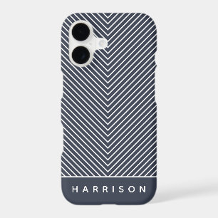 Modern, bold, graphic geometric stripe personalise