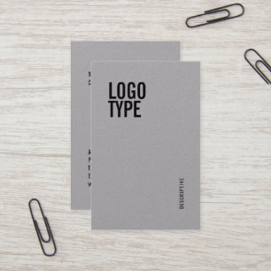 Modern Bold Professional Minimalist Template Business Card
