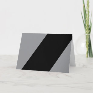 Modern, bold, simple, trendy, urban geometric art card