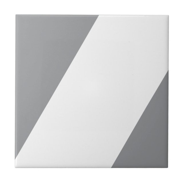 Modern, bold, simple, trendy, urban geometric art ceramic tile (Front)