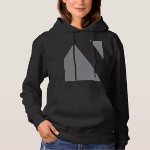 Modern, bold, simple, trendy, urban geometric art hoodie