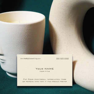 Modern Bone Business Card