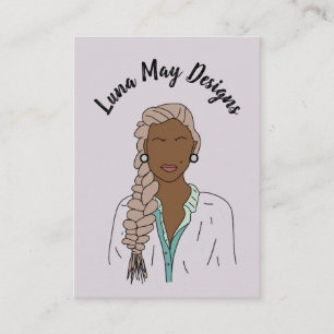 Modern Boss Woman Jewellery Display Business Card