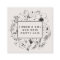 Modern Botanical Blush and Black Referral Card