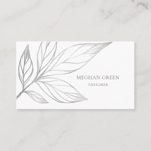 Modern Botanical Business Card