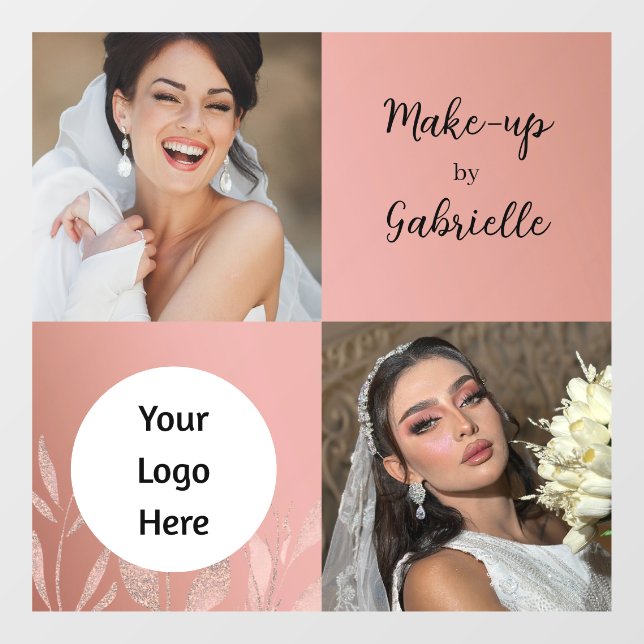 Modern Botanical Dusty Rose Boho Photo Script  (Sheet)