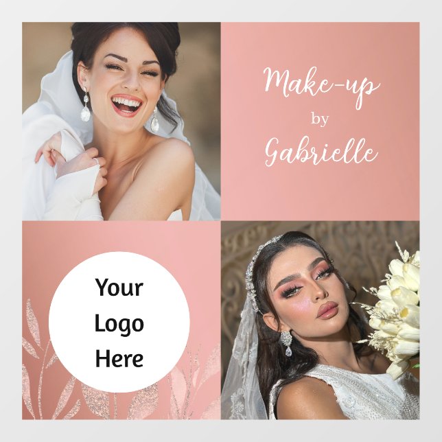 Modern Botanical Dusty Rose Boho Photo Script  (Sheet)