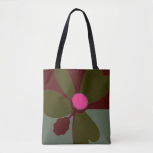 Modern Botanical Tote Bag