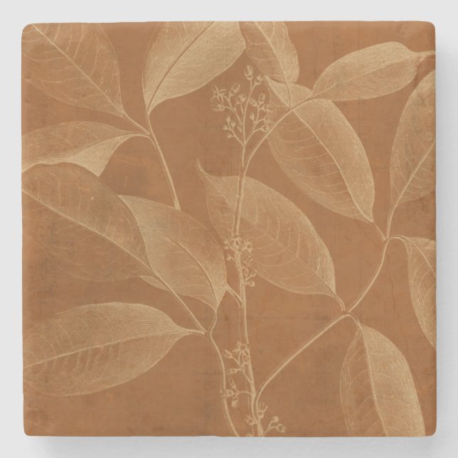 Modern Botany VI Stone Coaster (Front)