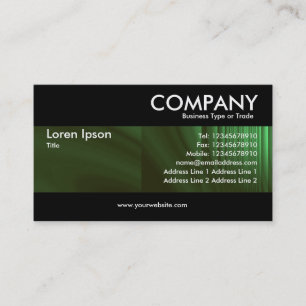 Modern - Bottle Green Business Card