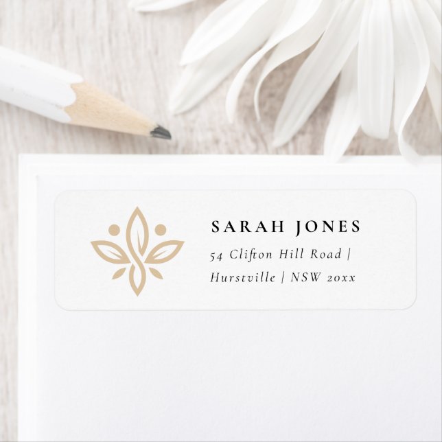 Modern Boutique / Clothing Return Address Label (Insitu)