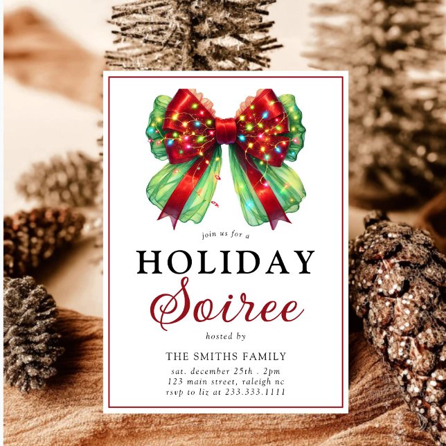 Modern Bow Christmas Lights  Holiday Sorie  (Creator Uploaded)