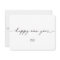 Modern Branded Happy New Year Card