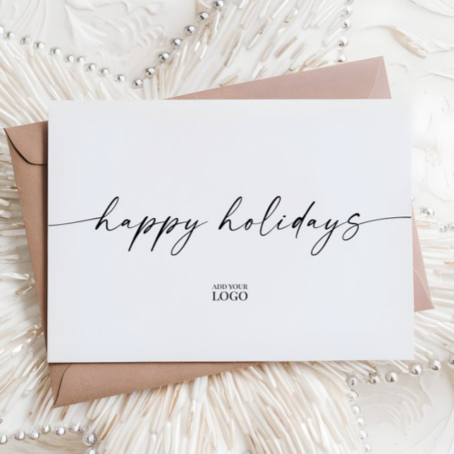 Modern Branded Holiday Card (Creator Uploaded)