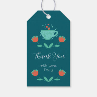 Modern Bridal Shower–Afternoon Tea Party Gift Tag