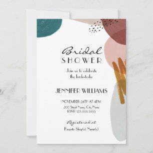 Modern Bridal Shower Invitation