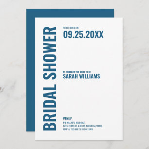 Modern Bridal Shower invite