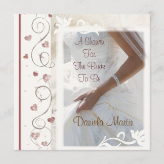 Modern Bridal / Wedding Shower Invitations