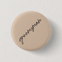 Modern Bride | Beige + Black Script