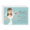 Modern Bride Wine Theme Bridal Shower Invitation