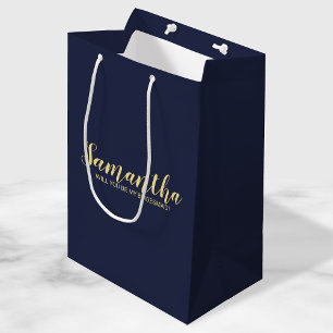 Modern Bridesmaid Proposal Medium Gift Bag