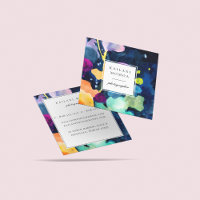 Modern Bright Abstract Painted Pattern