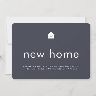 Modern Bright Colour Minimalist New Home Announcement