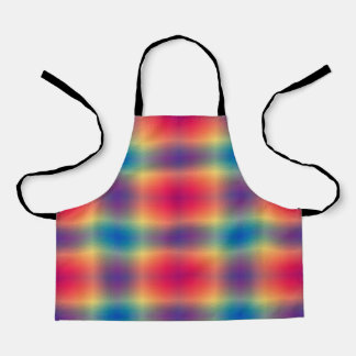 Modern Bright Multi Coloured Pattern  Apron