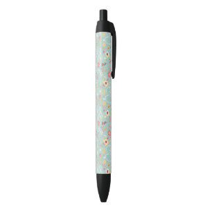 Modern Bright Romantic Pattern Black Ink Pen