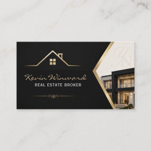Modern Broker Business Card