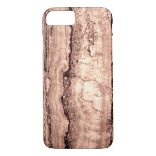 Modern brown beige sepia burnt orange granite  iPhone 8/7 case