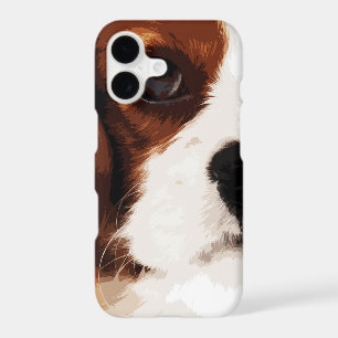 modern brown Cavalier King Charles Spaniel