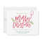 Modern Brush Script Bright Christmas Non-photo