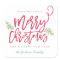 Modern Brush Script Bright Christmas