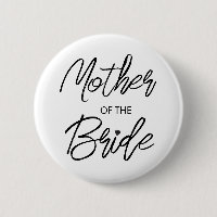 Modern Brush Script Mother of The Bride Party