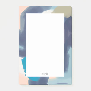 Modern Brush Stroke Multi Colour Notepad