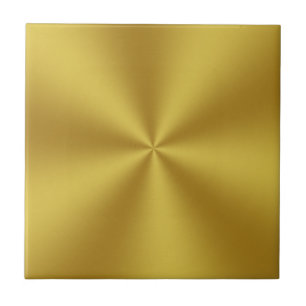 Modern Brushed Faux Gold Ceramic Tile