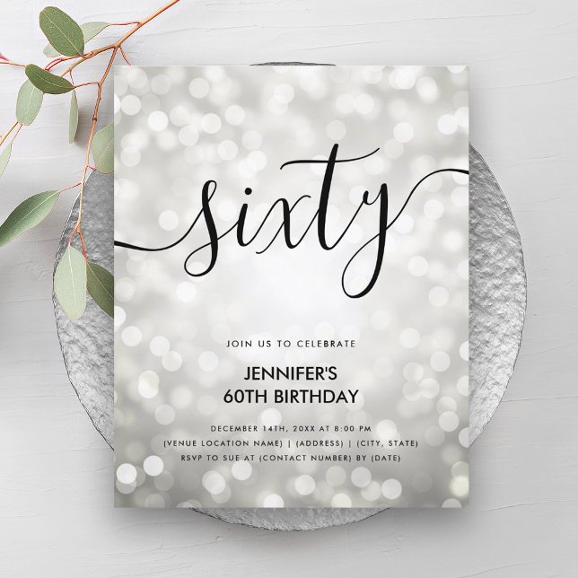 Modern BUDGET Silver Lights 60th Birthday  (Modern BUDGET Silver Lights 60th Birthday )