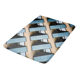 Modern Building Architecture Bath Mat