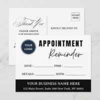 Modern Business Appointment Reminder